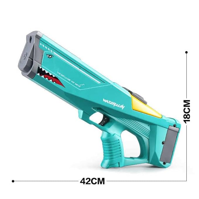 Luxe Cart Automatic water gun auto powerful water gun for adult and kids, gun 39ft range , holi water gun