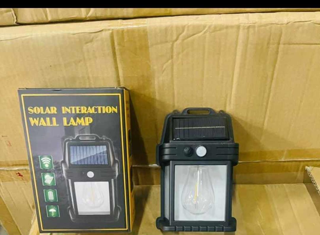 Solar Wall Lights Outdoor, Motion Sensor And Waterproof Solar Light