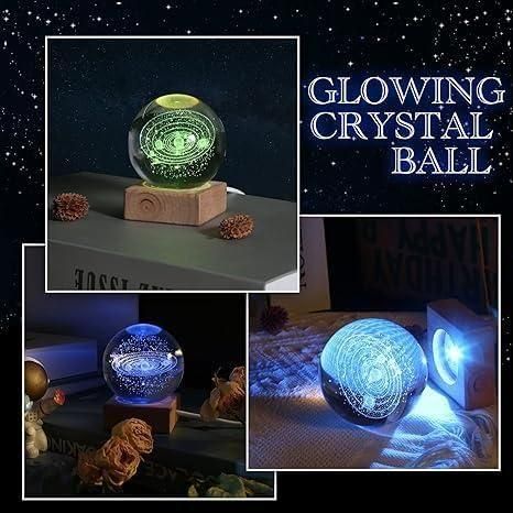 3D Crystal Lamp Ball moon light