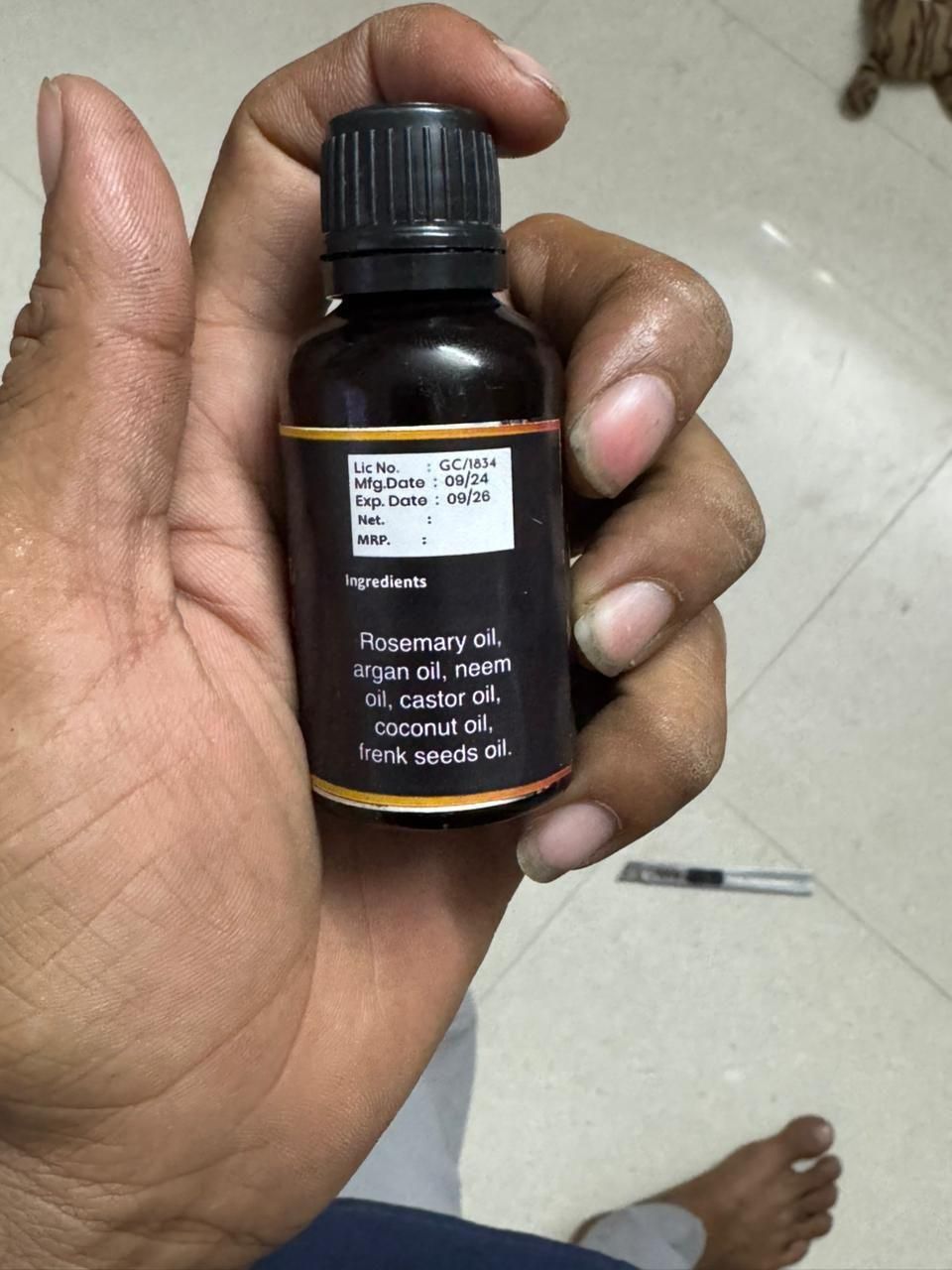 Rabbit blood hair growth oil 30 ml Reduces Hair Fall and Dandruff