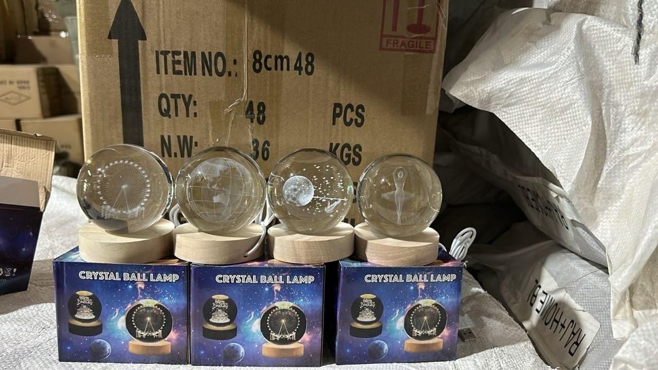 3D Crystal Lamp Ball moon light