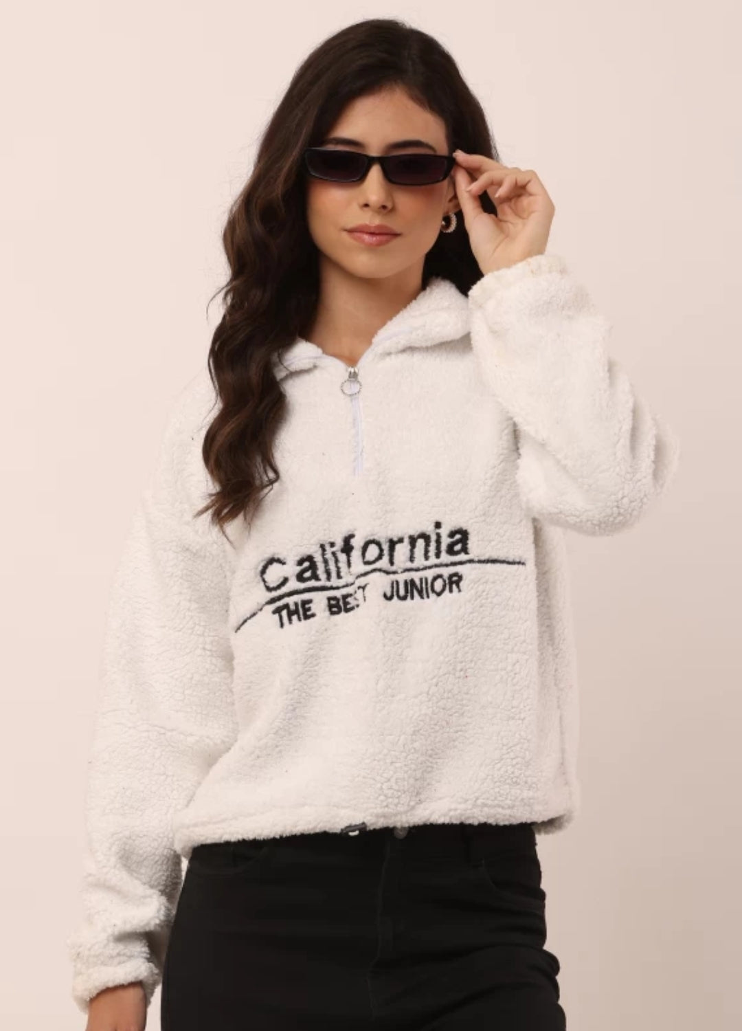 Women fancy Printed Casual Jacket , Tops Warm Fall Cropped Sweatshirt Fashion for women